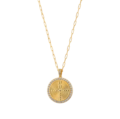 Zepplin The Label Sanctum Necklace In Gold
