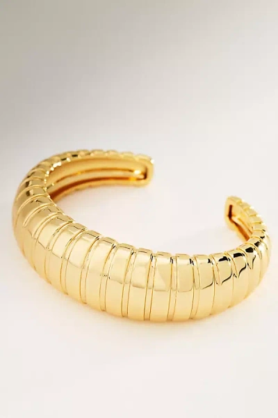 Zepplin The Label Sappho Cuff In Gold