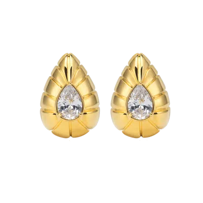 Zepplin The Label Solara Earrings In Gold