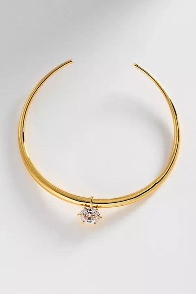 Zepplin The Label Solis Collar Necklace In Gold