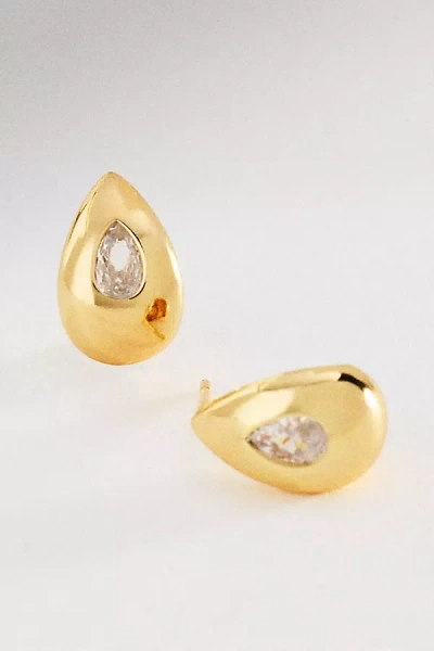 Zepplin The Label Stellina Stud Earrings In Gold