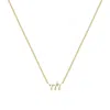 Zepplin The Label Women's Angel Number Necklace-seven Seven Seven Necklace- Dainty Gold Necklace In Gold