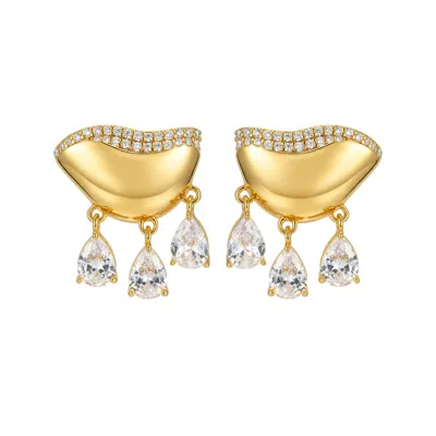 Zepplin The Label Women's Aphrodite Earrings - Gold
