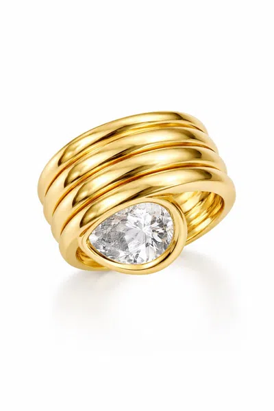 Zepplin The Label Women's Athena Ring - Gold