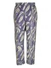 Zero + Maria Cornejo Palazzohose Mit Abstraktem Print In Blue