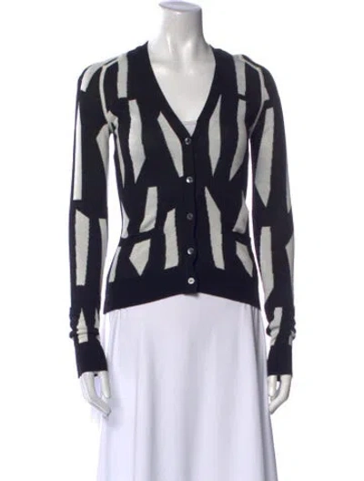 Pre-owned Zero + Maria Cornejo Bamboo Printed Sweater In Multi