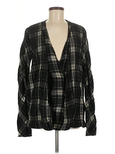 Pre-owned Zero + Maria Cornejo Cardigan Sweater In Black
