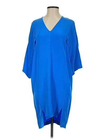Pre-owned Zero + Maria Cornejo Casual Dress In Blue