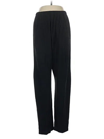 Pre-owned Zero + Maria Cornejo Casual Pants In Black