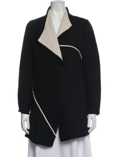 Pre-owned Zero + Maria Cornejo Coat In Black