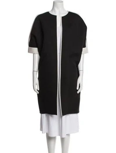 Pre-owned Zero + Maria Cornejo Coat In Black