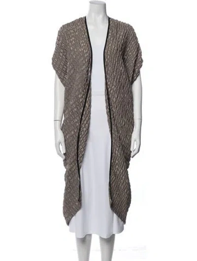 Pre-owned Zero + Maria Cornejo Coat In Gray