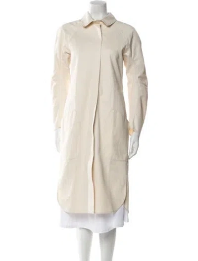 Pre-owned Zero + Maria Cornejo Coat In Neutral