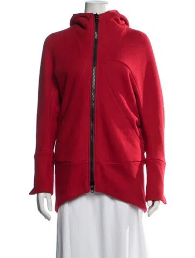 Pre-owned Zero + Maria Cornejo Coat W/ Tags In Red