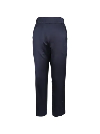 Zero + Maria Cornejo Elasticated Trousers In Blue