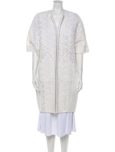 Pre-owned Zero + Maria Cornejo Evening Jacket In Neutral