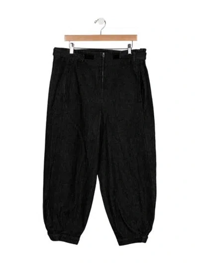 Pre-owned Zero + Maria Cornejo High-rise Wide Leg Jeans In Blue