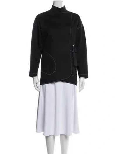 Pre-owned Zero + Maria Cornejo Jacket In Black