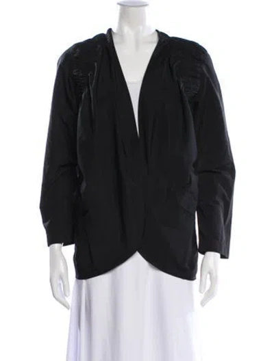 Pre-owned Zero + Maria Cornejo Jacket In Black
