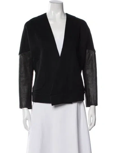 Pre-owned Zero + Maria Cornejo Jacket In Black