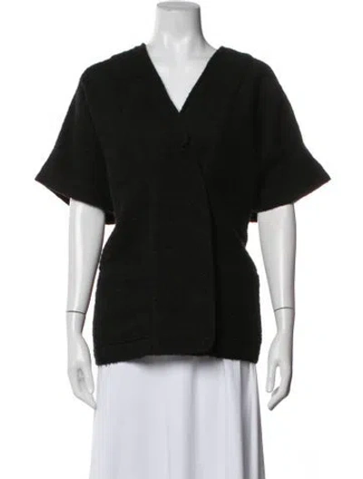 Pre-owned Zero + Maria Cornejo Jacket In Black