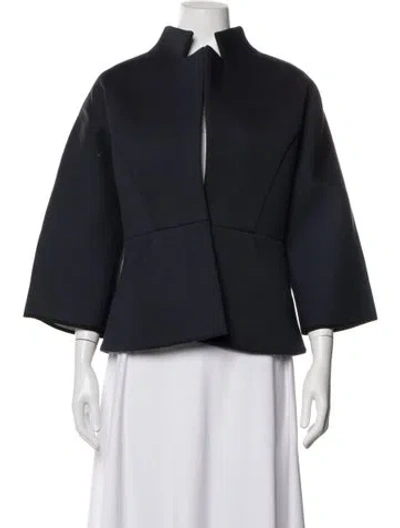 Pre-owned Zero + Maria Cornejo Jacket In Blue