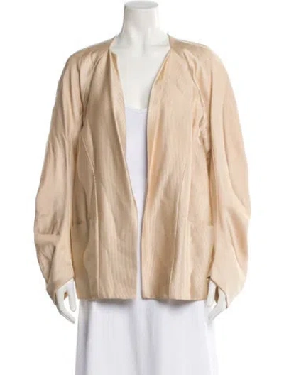 Pre-owned Zero + Maria Cornejo Jacket In Neutral