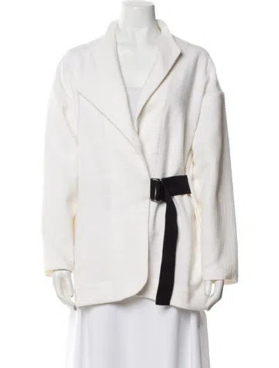 Pre-owned Zero + Maria Cornejo Jacket In Neutral