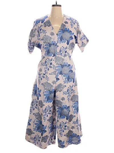 Pre-owned Zero + Maria Cornejo Jumpsuit In Blue