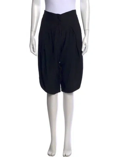 Pre-owned Zero + Maria Cornejo Knee-length Shorts In Black