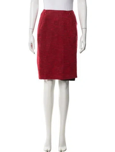 Pre-owned Zero + Maria Cornejo Knee-length Skirt In Red