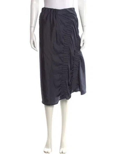 Pre-owned Zero + Maria Cornejo Knee-length Skirt W/ Tags In Blue