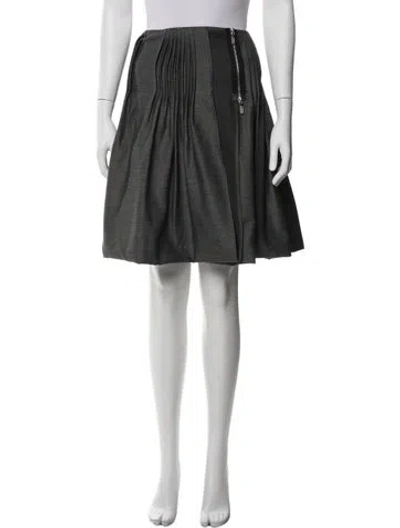 Pre-owned Zero + Maria Cornejo Knee-length Skirt In White
