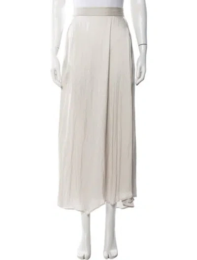 Pre-owned Zero + Maria Cornejo Long Skirt In Neutral