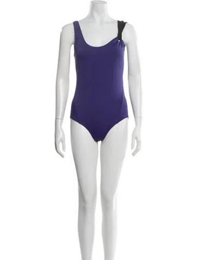 Pre-owned Zero + Maria Cornejo One-piece In Blue