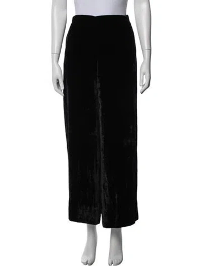 Pre-owned Zero + Maria Cornejo Pants In Black