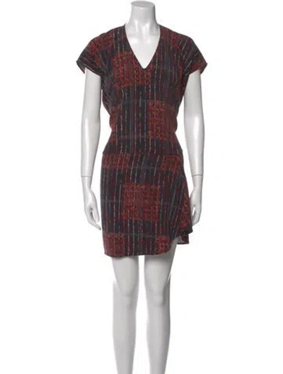 Pre-owned Zero + Maria Cornejo Silk Mini Dress In Black