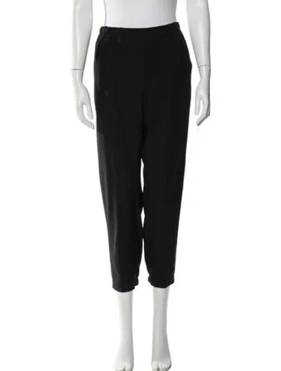 Pre-owned Zero + Maria Cornejo Silk Skinny Leg Pants In Multi