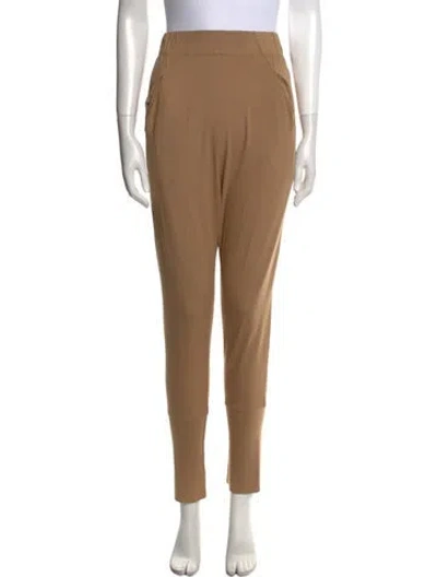 Pre-owned Zero + Maria Cornejo Silk Skinny Leg Pants W/ Tags In Neutral