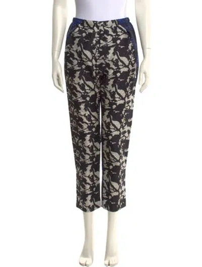 Pre-owned Zero + Maria Cornejo Silk Straight Leg Pants W/ Tags In Neutral