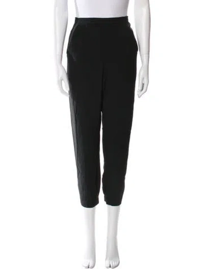 Pre-owned Zero + Maria Cornejo Skinny Leg Pants In Black