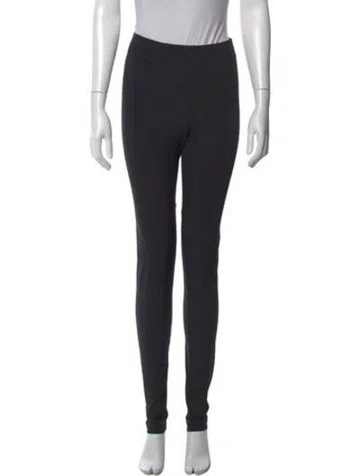 Pre-owned Zero + Maria Cornejo Skinny Leg Pants In Black