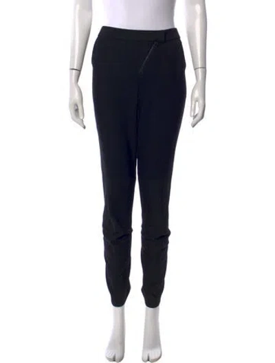 Pre-owned Zero + Maria Cornejo Skinny Leg Pants In Black