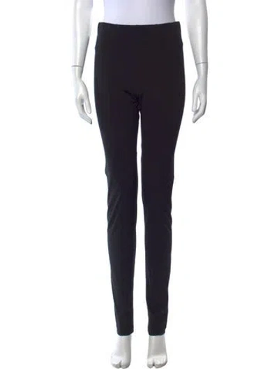 Pre-owned Zero + Maria Cornejo Skinny Leg Pants In Black