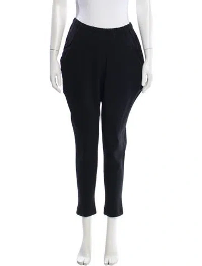 Pre-owned Zero + Maria Cornejo Skinny Leg Pants In Blue