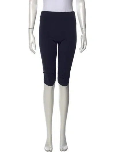 Pre-owned Zero + Maria Cornejo Skinny Leg Pants In Blue