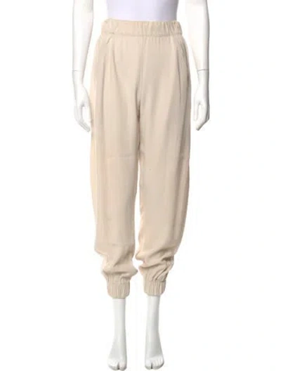 Pre-owned Zero + Maria Cornejo Skinny Leg Pants In Neutral