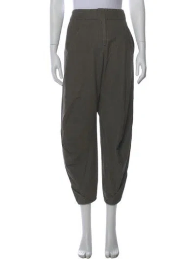 Pre-owned Zero + Maria Cornejo Skinny Leg Pants In Neutral