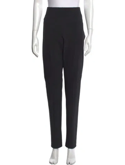 Pre-owned Zero + Maria Cornejo Straight Leg Pants In Black
