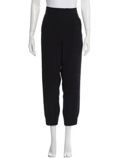 Pre-owned Zero + Maria Cornejo Straight Leg Pants In Black
